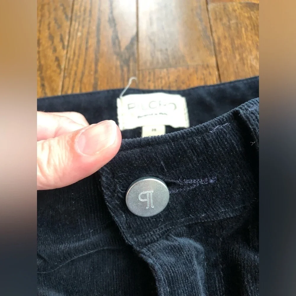 Pilcro Deep Navy Blue Corduroy High-Rise Skinny Ankle Jeans - EUC! - Picture 7 of 14